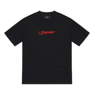 HYPERDRIVE EMBROIDERED TEE - BLACK-RED
