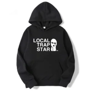 NEW Local TrapStar Black Hoodie