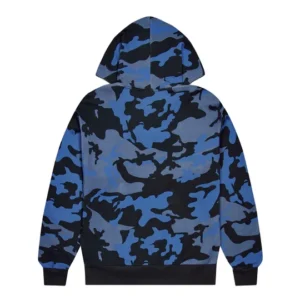 NEW Ta Star Camo Hoodie Blue